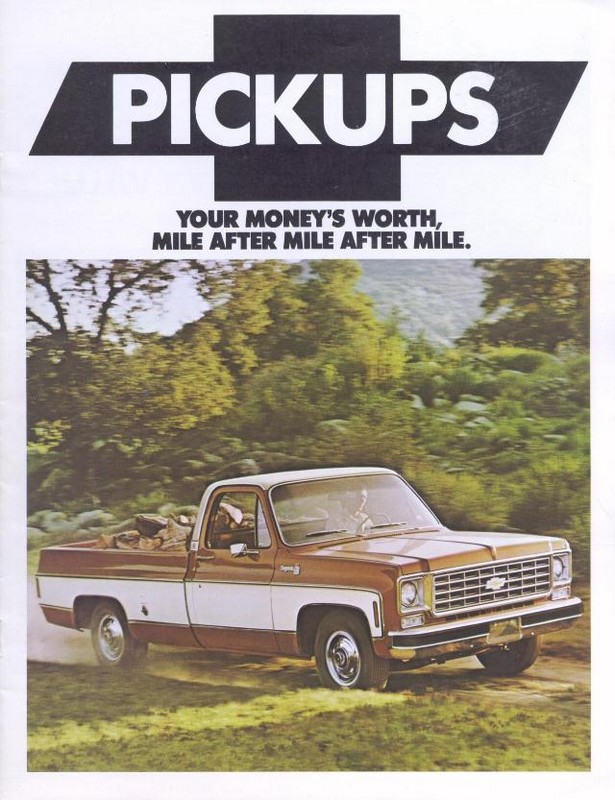 1976 Chevrolet Pickups Brochure Page 5
